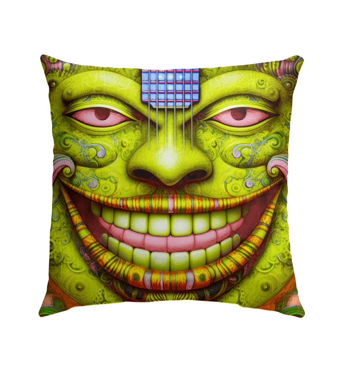 Rhythmic Rainforest Outdoor Pillow - Beyond T-shirts