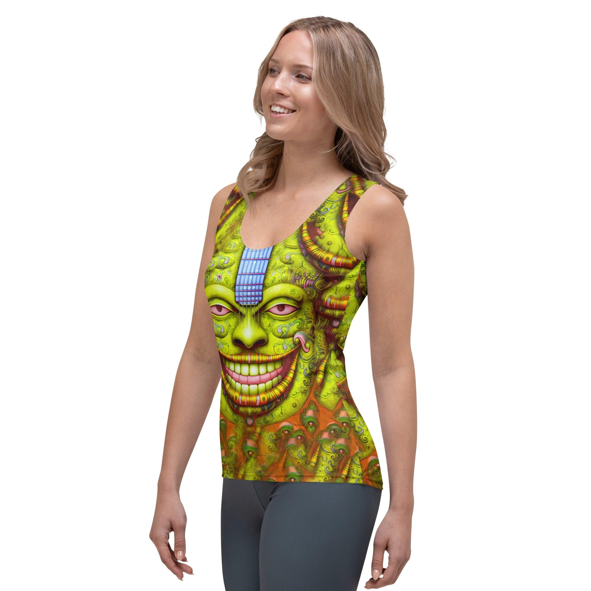 Rhythmic Rainforest Sublimation Cut & Sew Tank Top - Beyond T-shirts