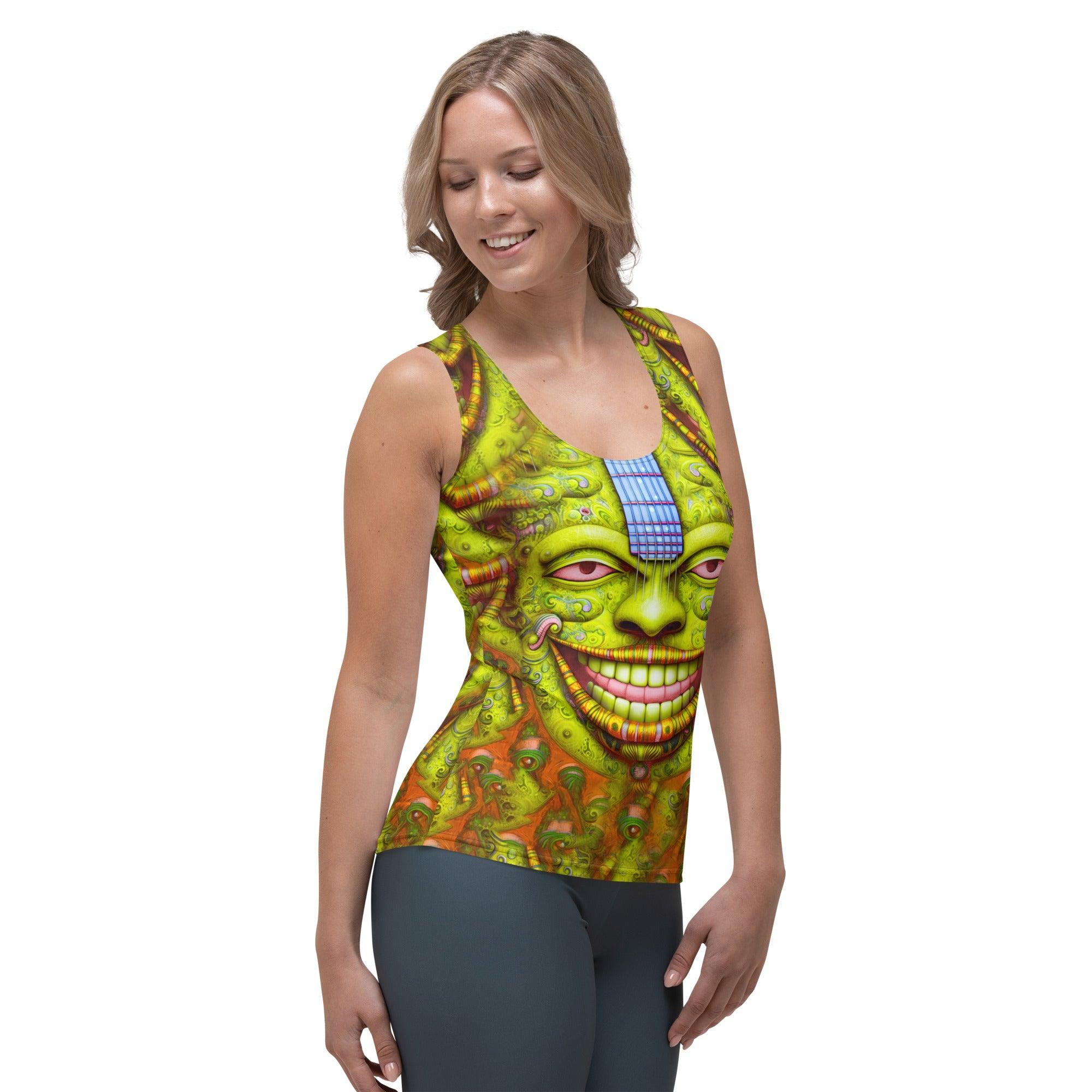 Rhythmic Rainforest Sublimation Cut & Sew Tank Top - Beyond T-shirts