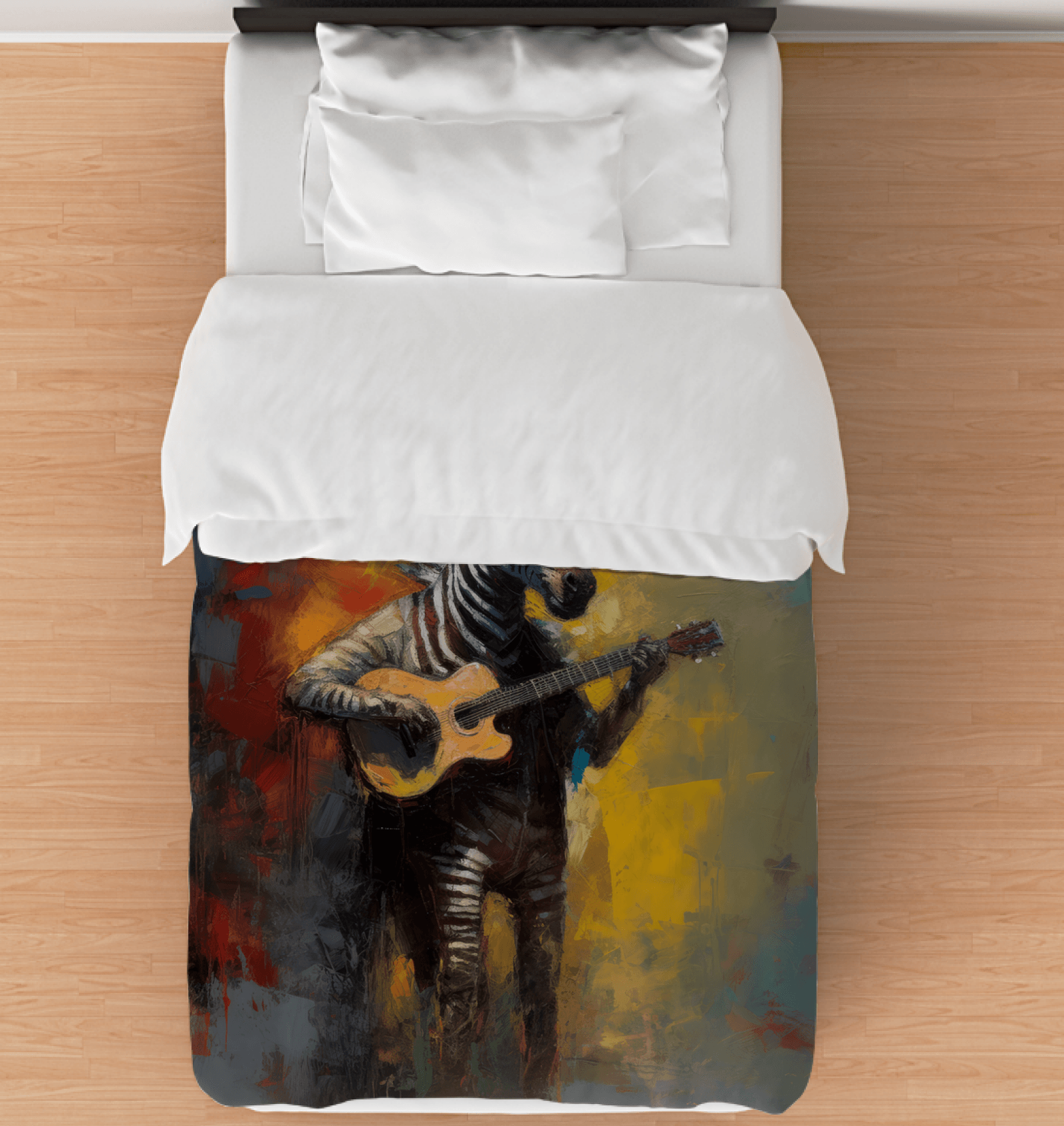 Rhythmic Resonance Comforter - Twin - Beyond T-shirts