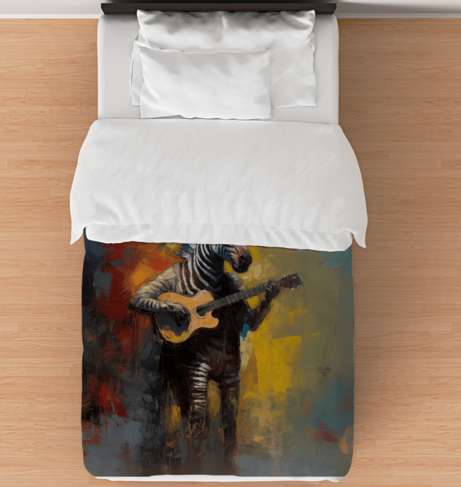 Rhythmic Resonance Duvet Cover - Beyond T-shirts