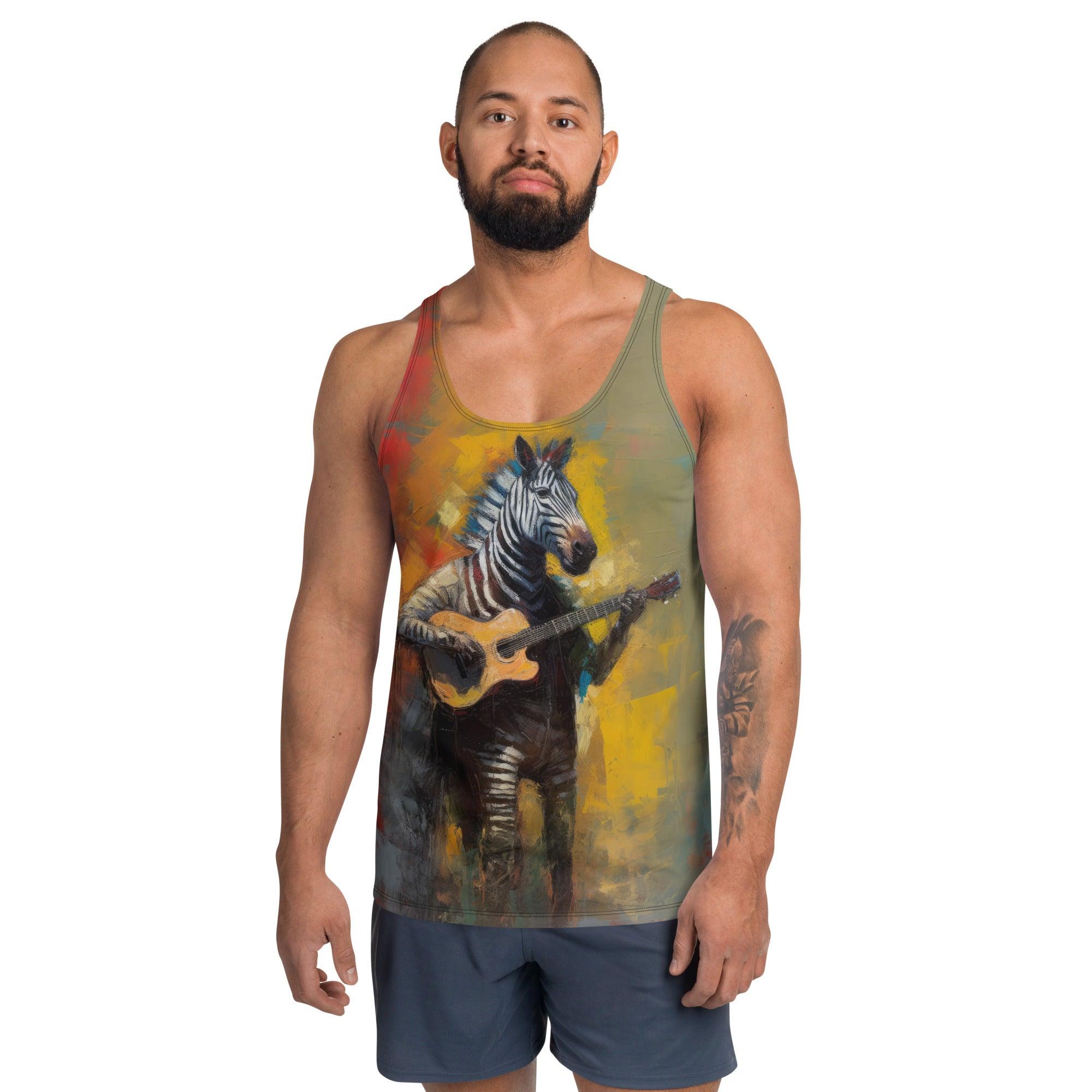 Rhythmic Resonance Men's Tank Top - Beyond T-shirts