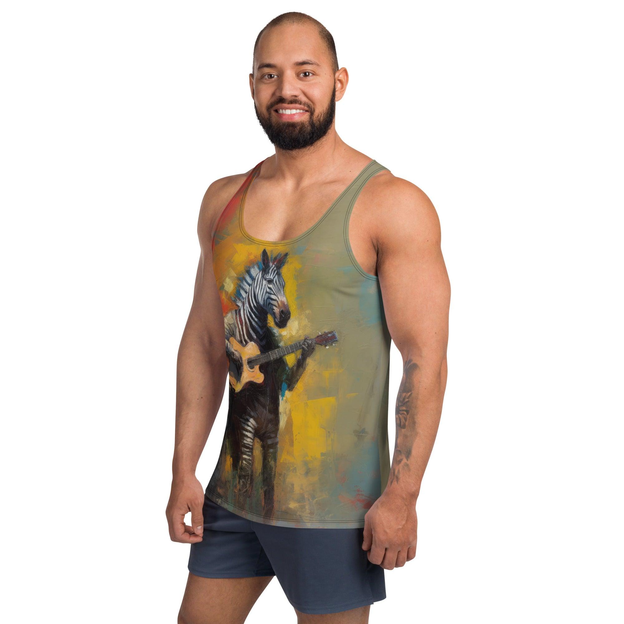 Rhythmic Resonance Men's Tank Top - Beyond T-shirts