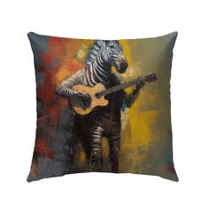 Rhythmic Resonance Outdoor Pillow - Beyond T-shirts