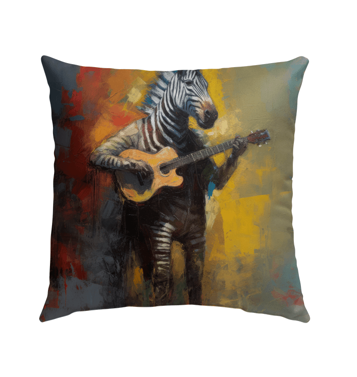 Rhythmic Resonance Outdoor Pillow - Beyond T-shirts