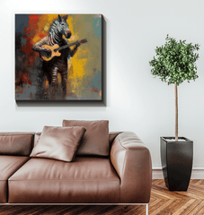 Rhythmic Resonance Wrapped Canvas - Beyond T-shirts