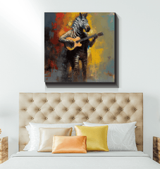 Rhythmic Resonance Wrapped Canvas - Beyond T-shirts