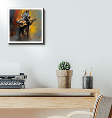 Rhythmic Resonance Wrapped Canvas - Beyond T-shirts