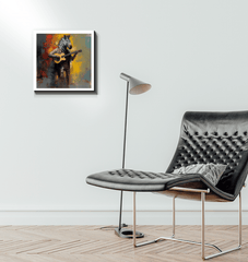 Rhythmic Resonance Wrapped Canvas - Beyond T-shirts