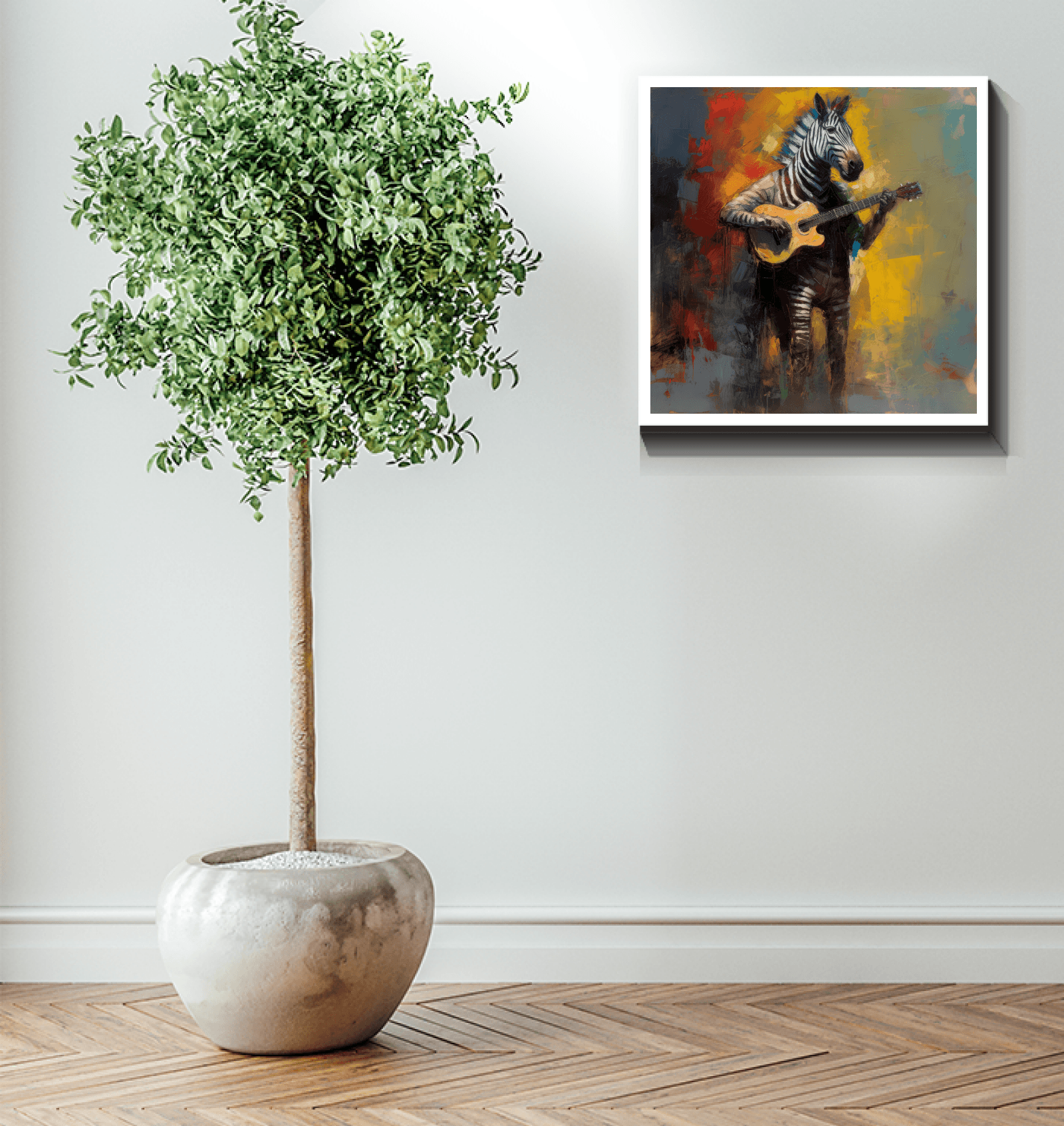 Rhythmic Resonance Wrapped Canvas - Beyond T-shirts