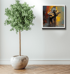 Rhythmic Resonance Wrapped Canvas - Beyond T-shirts