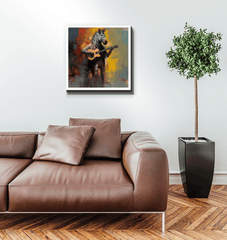 Rhythmic Resonance Wrapped Canvas - Beyond T-shirts