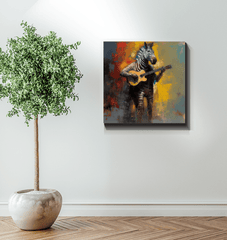 Rhythmic Resonance Wrapped Canvas - Beyond T-shirts