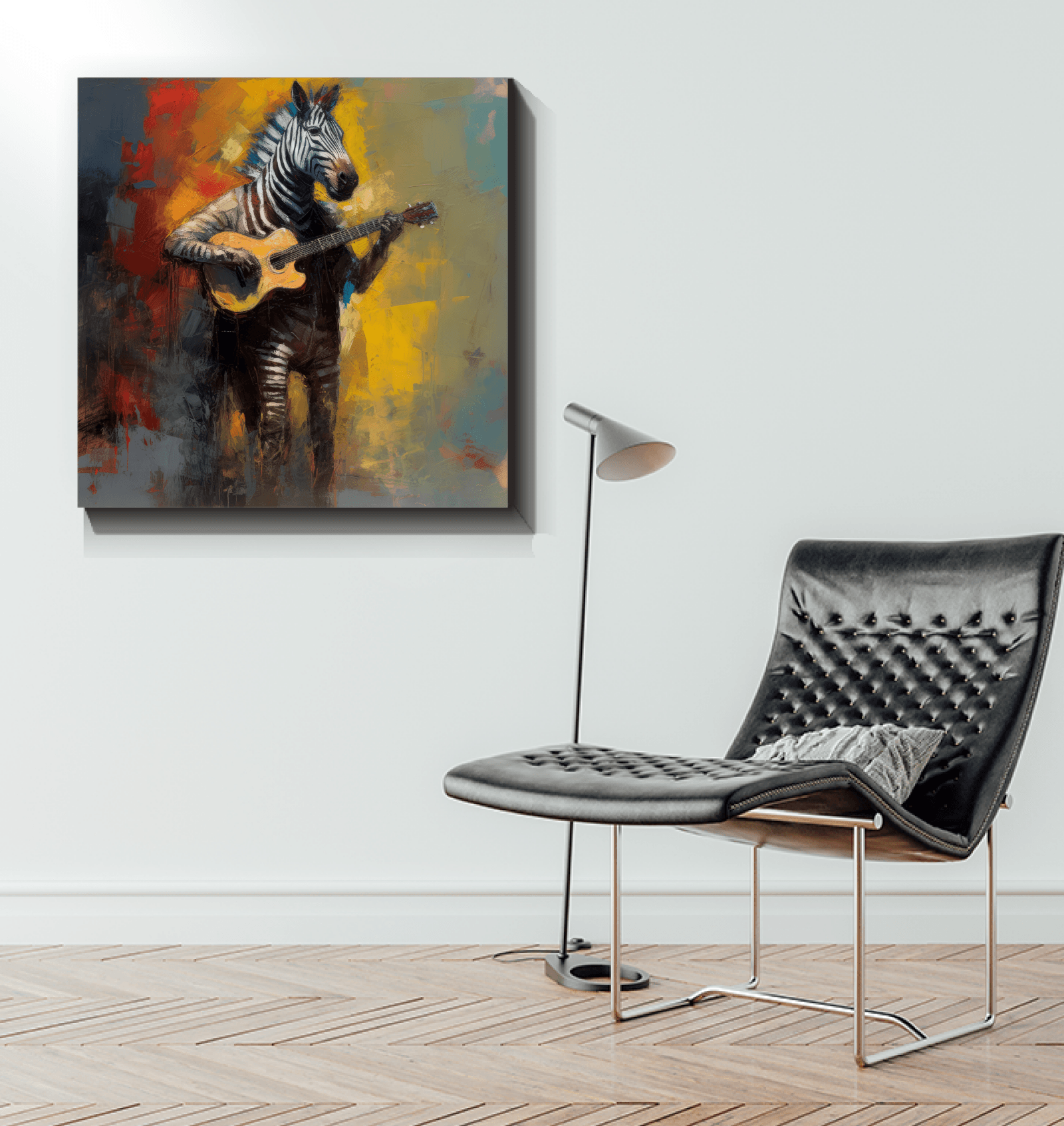 Rhythmic Resonance Wrapped Canvas - Beyond T-shirts