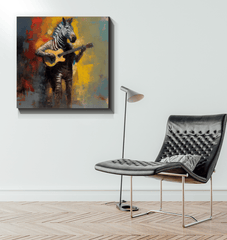 Rhythmic Resonance Wrapped Canvas - Beyond T-shirts