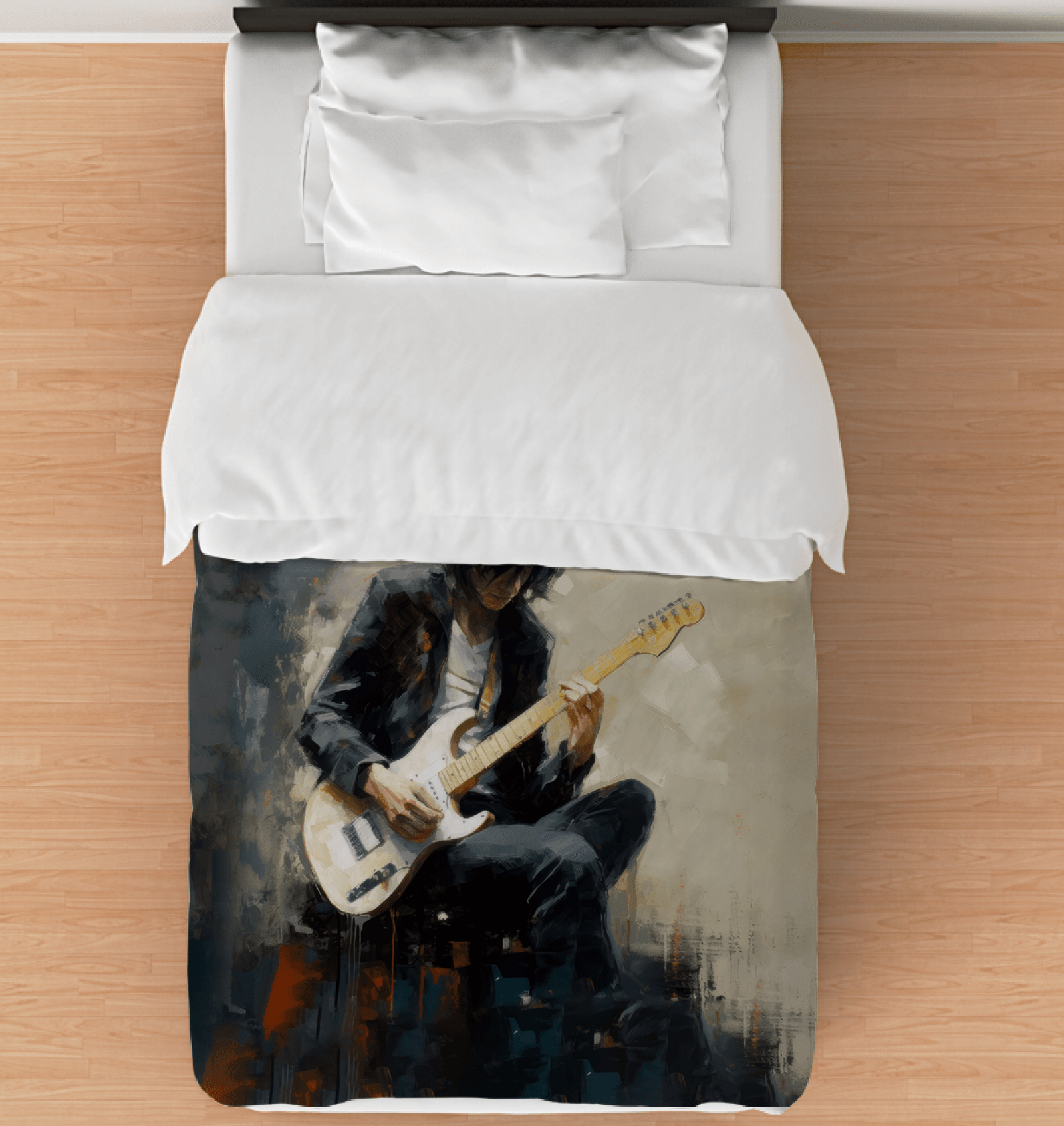 Rhythmic Revelry Duvet Cover - Beyond T-shirts