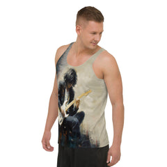 Rhythmic Revelry Men's Tank Top - Beyond T-shirts