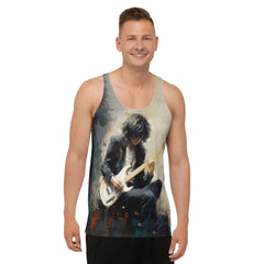 Rhythmic Revelry Men's Tank Top - Beyond T-shirts