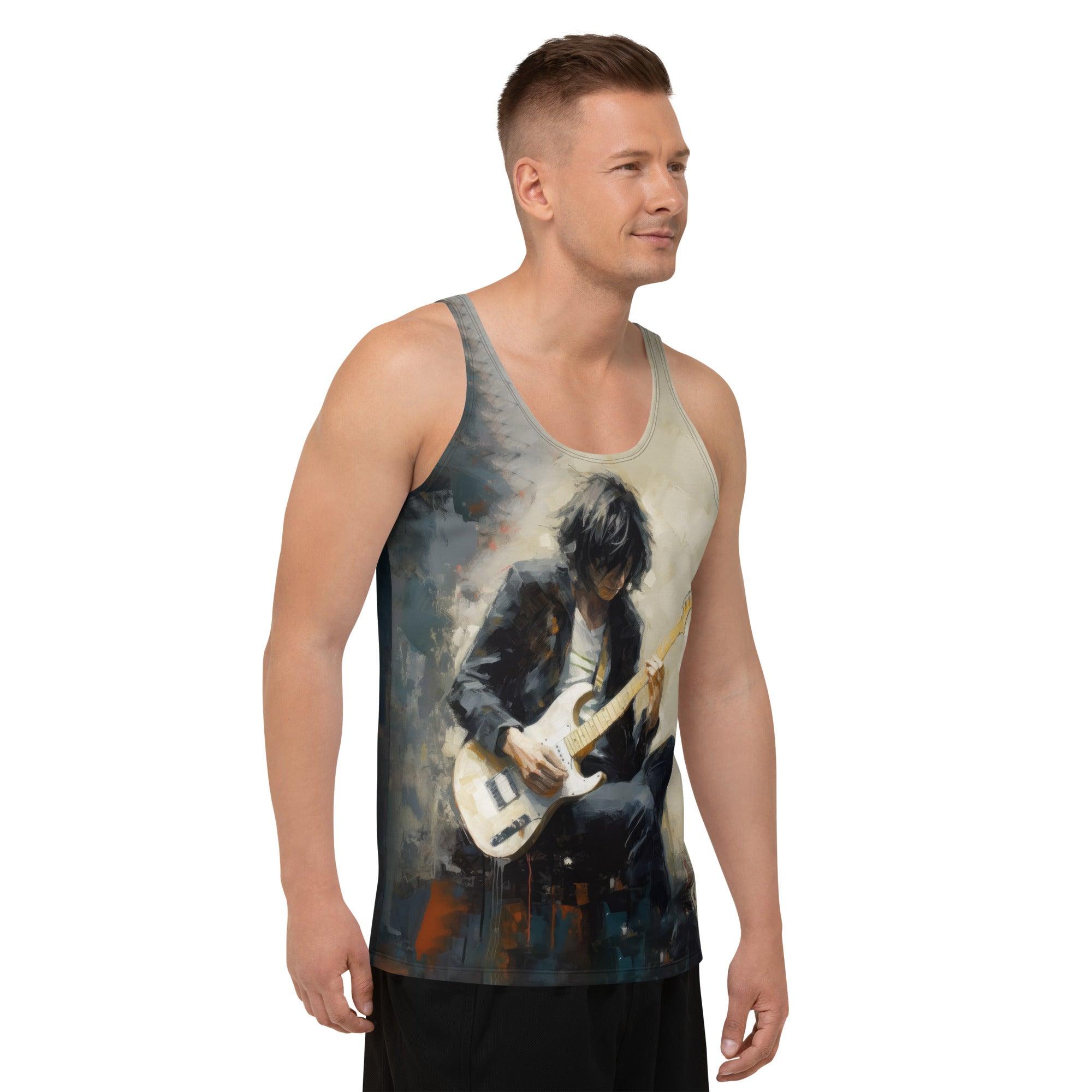 Rhythmic Revelry Men's Tank Top - Beyond T-shirts