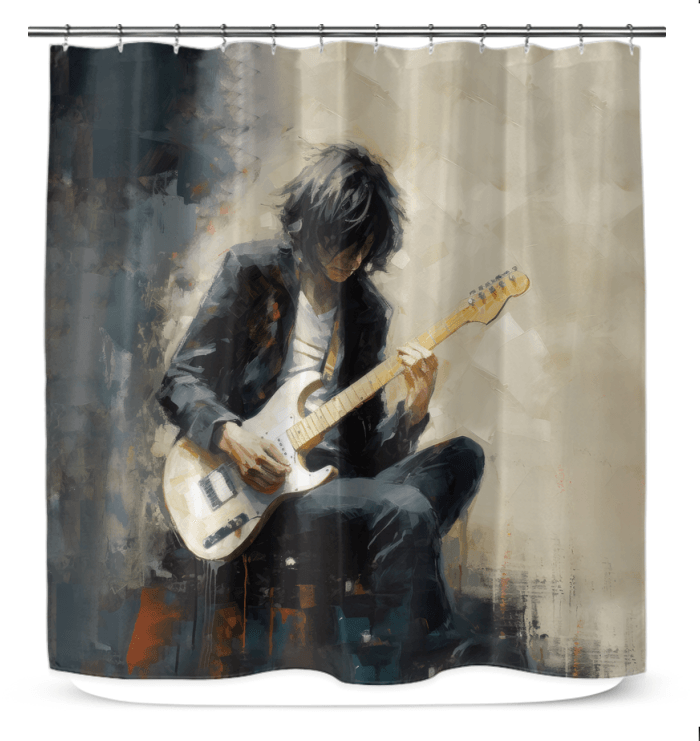 Rhythmic Revelry Shower Curtain - Beyond T-shirts