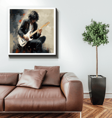 Rhythmic Revelry Wrapped Canvas - Beyond T-shirts