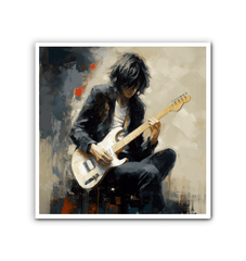 Rhythmic Revelry Wrapped Canvas - Beyond T-shirts