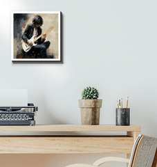 Rhythmic Revelry Wrapped Canvas - Beyond T-shirts
