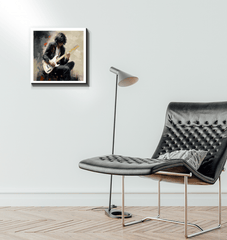 Rhythmic Revelry Wrapped Canvas - Beyond T-shirts