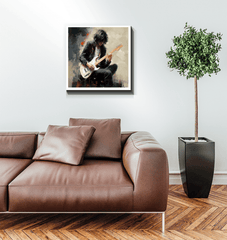 Rhythmic Revelry Wrapped Canvas - Beyond T-shirts