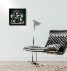 Rock and roll all night wrapped canvas - Beyond T-shirts