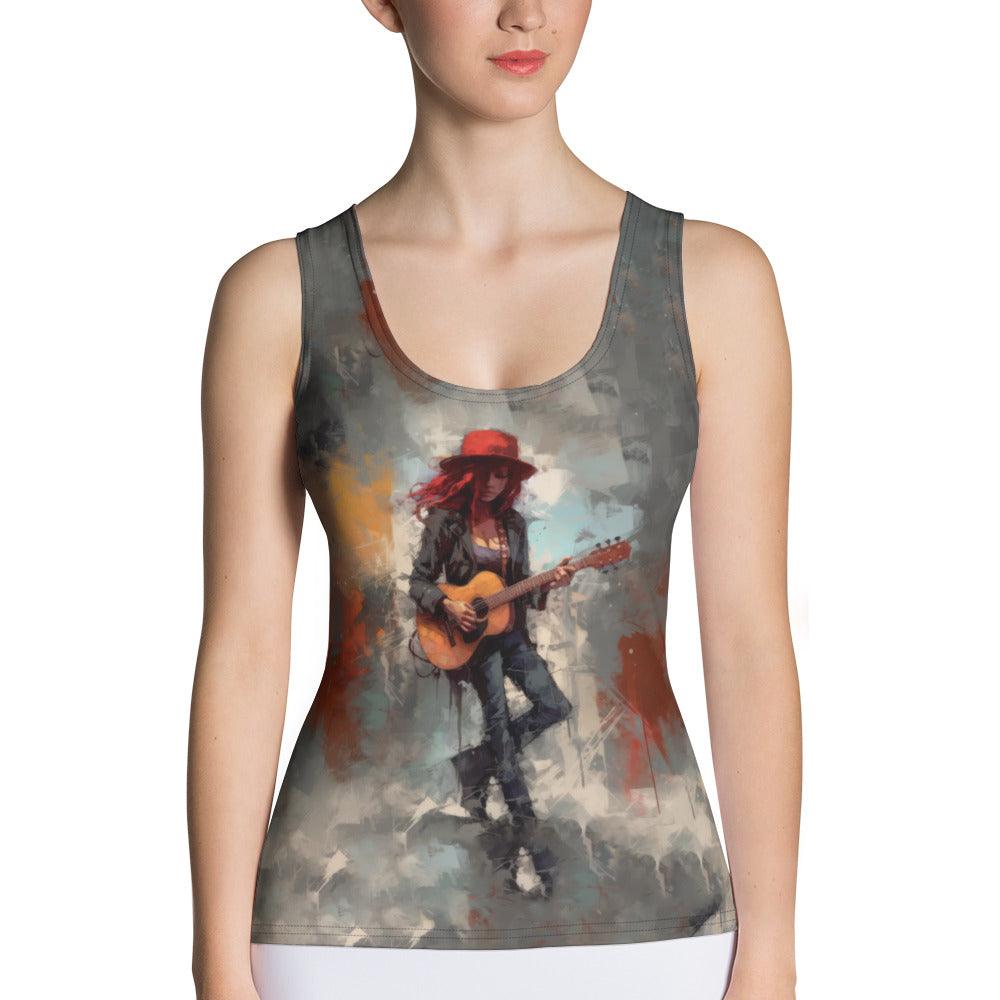 Rock Ballads Sublimation Cut & Sew Tank Top - Beyond T-shirts