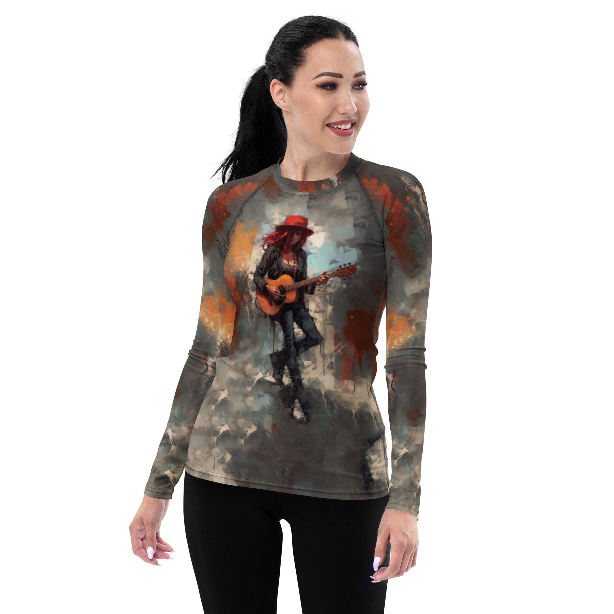 Rock Ballads Women's Rash Guard - Beyond T-shirts