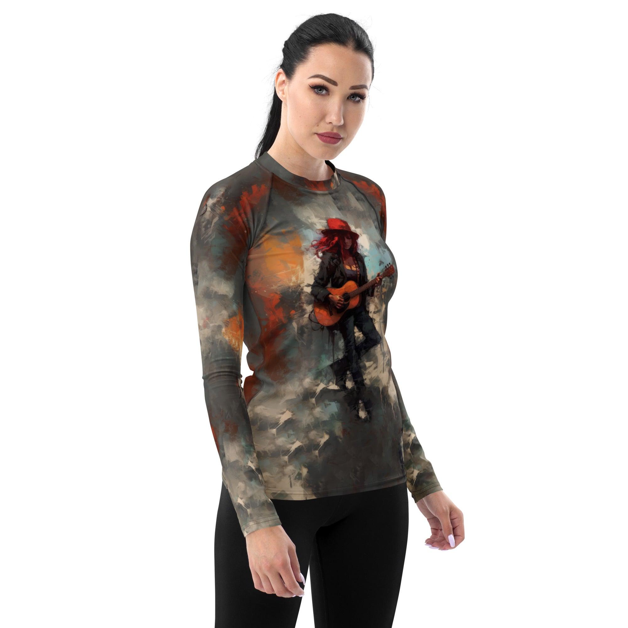 Rock Ballads Women's Rash Guard - Beyond T-shirts