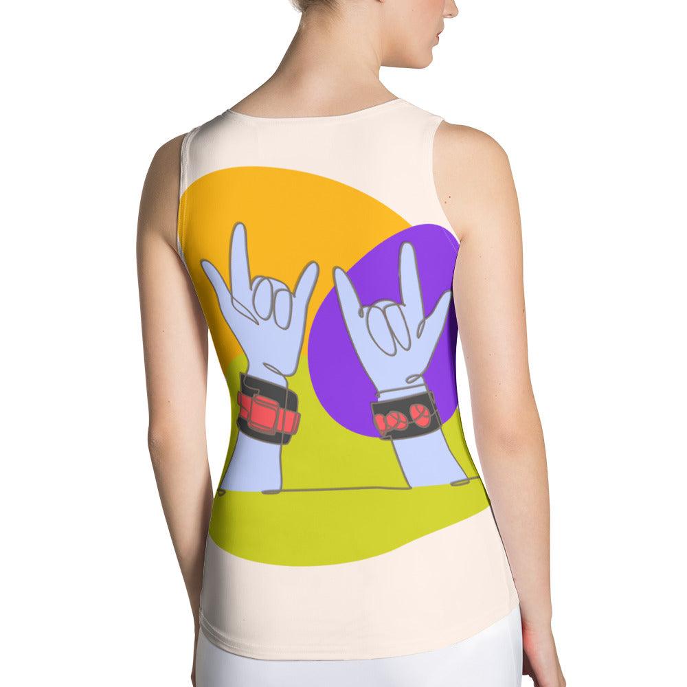 Rock Forever Sublimation Cut & Sew Tank Top - Beyond T-shirts