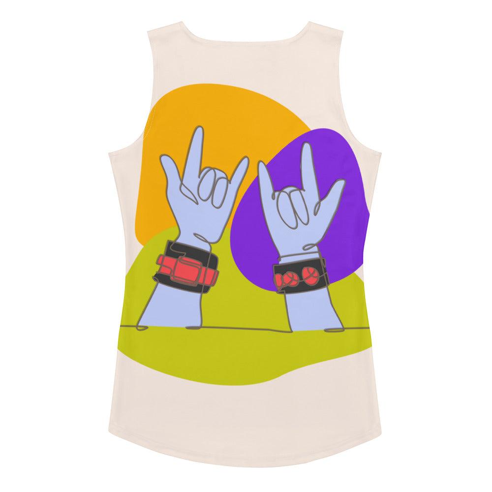 Rock Forever Sublimation Cut & Sew Tank Top - Beyond T-shirts