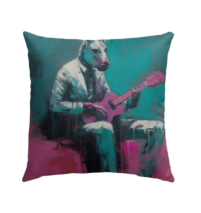 Rocking Riffs Outdoor Pillow - Beyond T-shirts