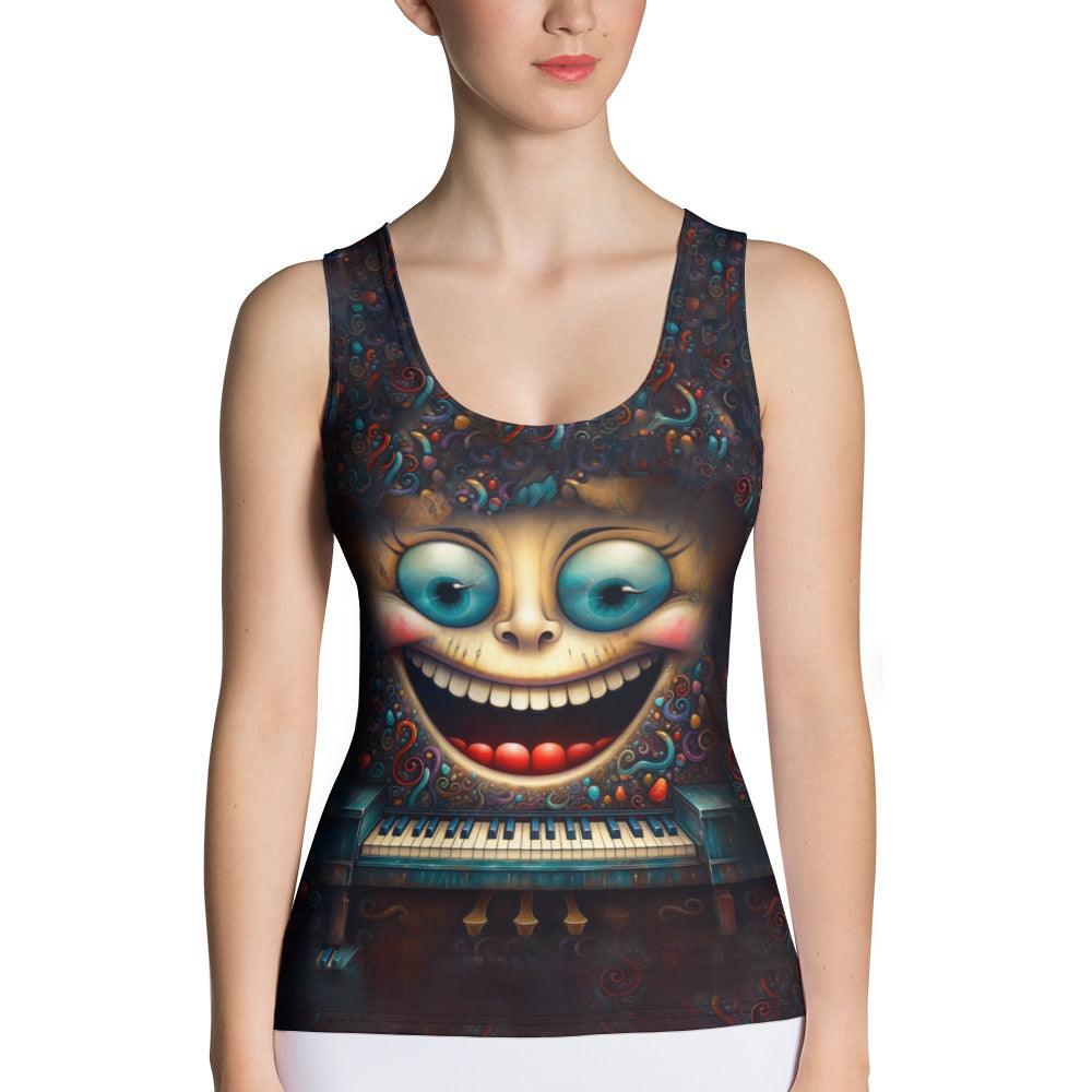 Rustic Reverie Sublimation Cut & Sew Tank Top - Beyond T-shirts