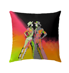 Sensual Feminine Dance Elegance Outdoor Pillow - Beyond T-shirts