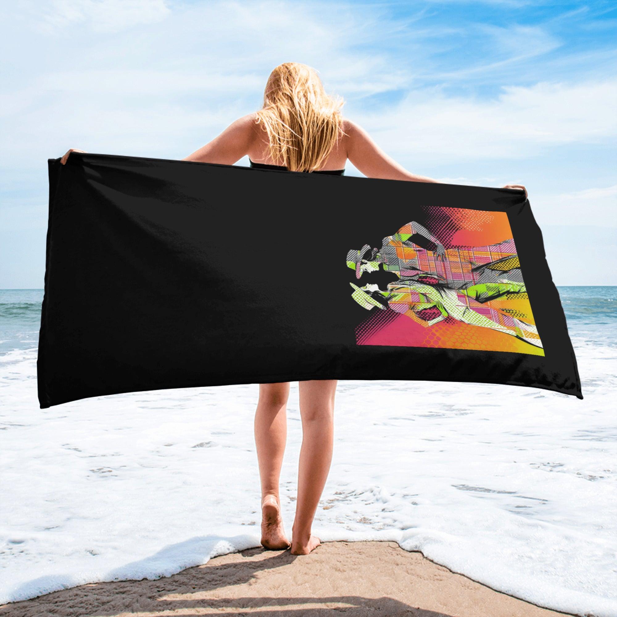 Soft Absorbent Towel for Women - Sensual Feminine Dance Collection