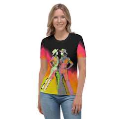 Sensual Feminine Dance Elegance Women's T-shirt - Beyond T-shirts