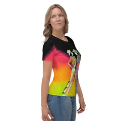 Sensual Feminine Dance Elegance Women's T-shirt - Beyond T-shirts