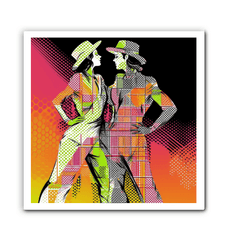 Sensual Feminine Dance Elegance Wrapped Canvas - Beyond T-shirts