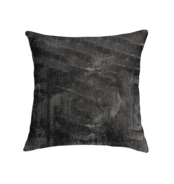 Stylish sensual dance attire printed on a decorative pillow