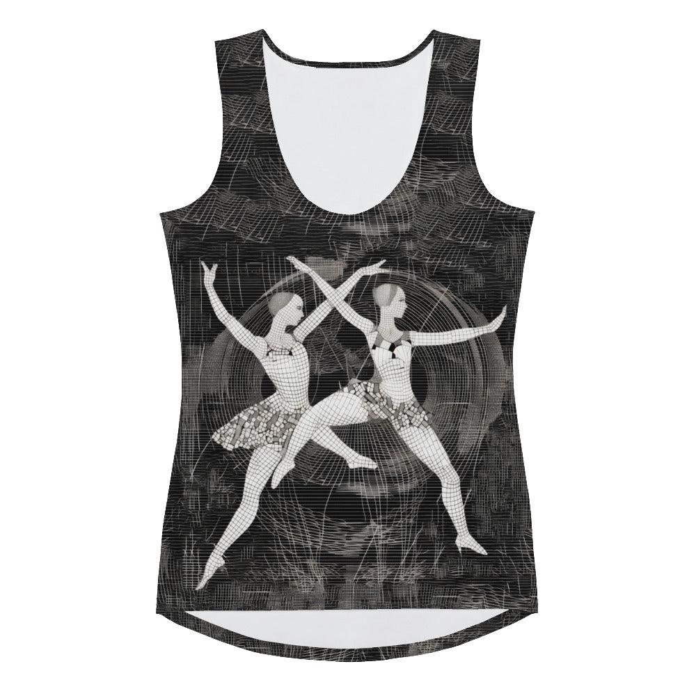 Sensual Women's Dance Attire Sublimation Cut & Sew Tank Top - Beyond T-shirts