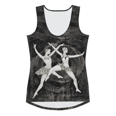 Sensual Women's Dance Attire Sublimation Cut & Sew Tank Top - Beyond T-shirts