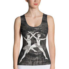 Sensual Women's Dance Attire Sublimation Cut & Sew Tank Top - Beyond T-shirts