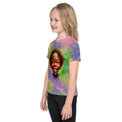 Seraphic Sparkling Eyes T-Shirt on display against a plain background.