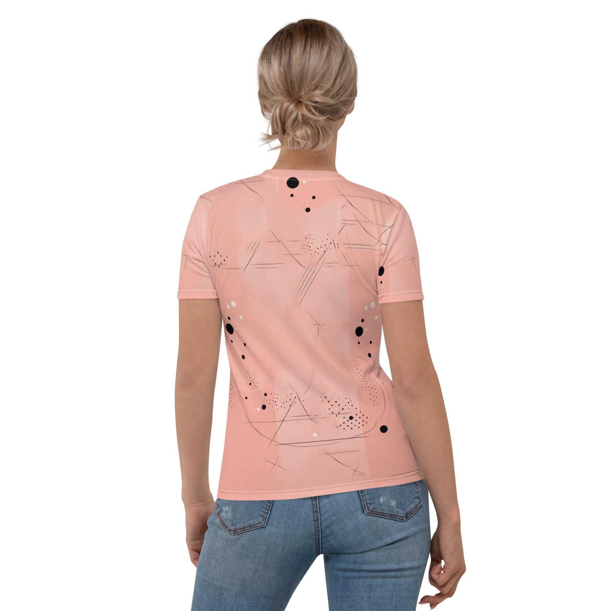 Serene Feminine Dance Motion Women's T-shirt - Beyond T-shirts