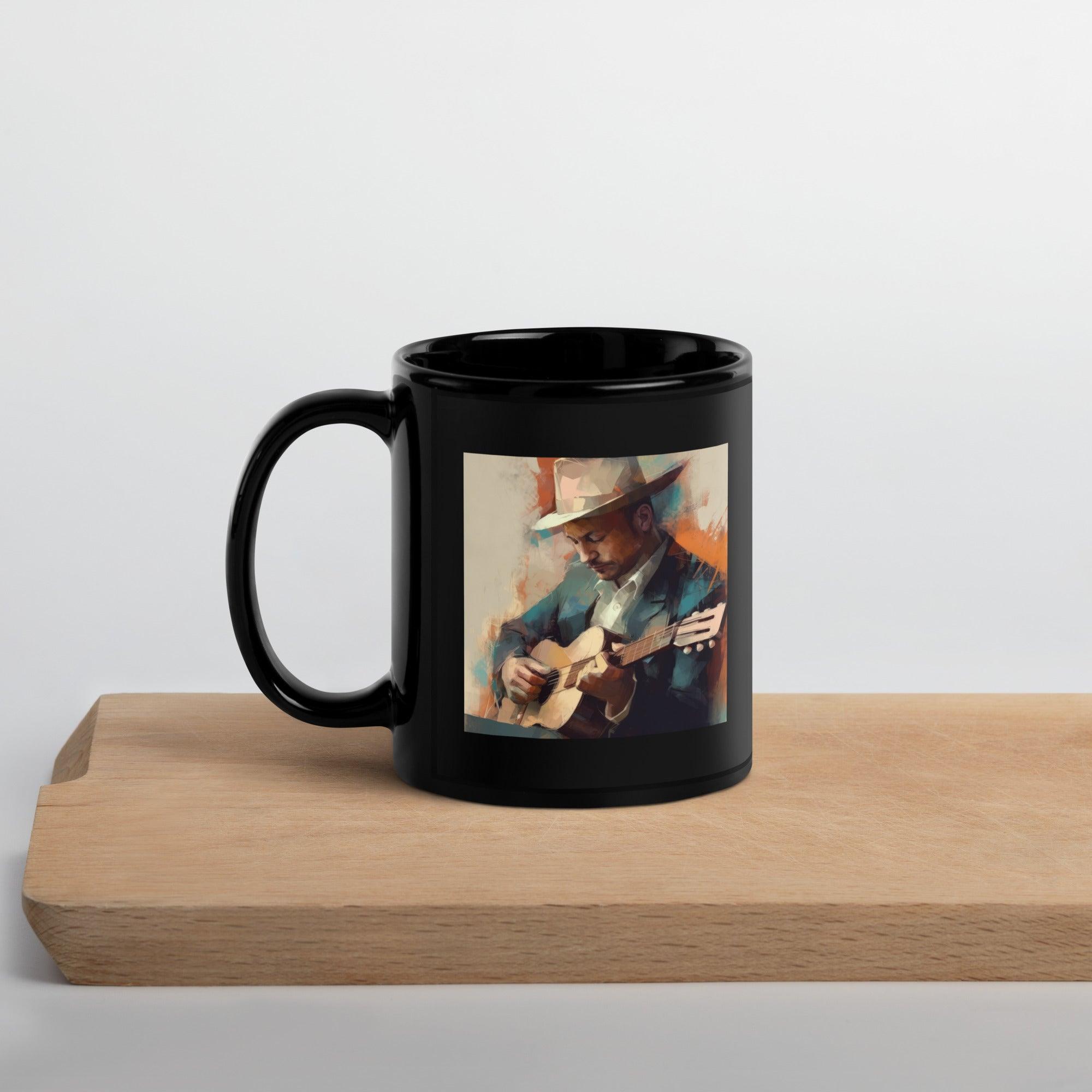Shredding Showcase Black Glossy Mug - Beyond T-shirts