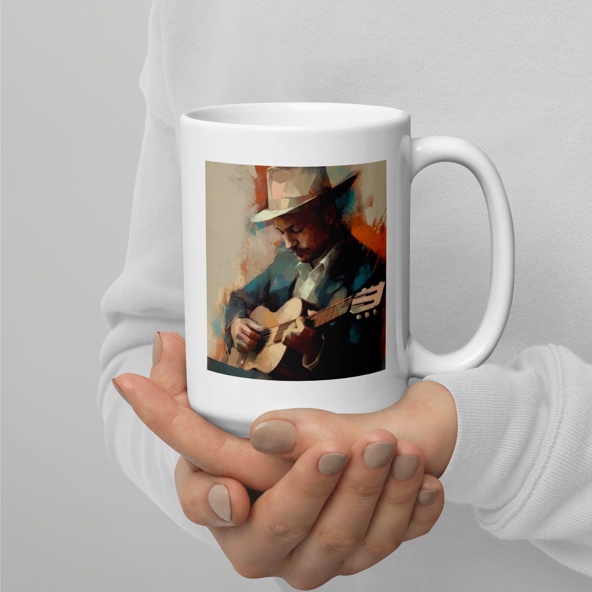 Shredding Showcase White Glossy Mug - Beyond T-shirts